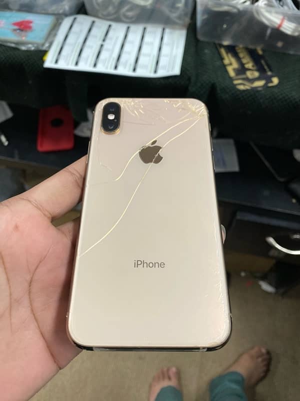 iphone xs (256)gb rose gold non pta 0