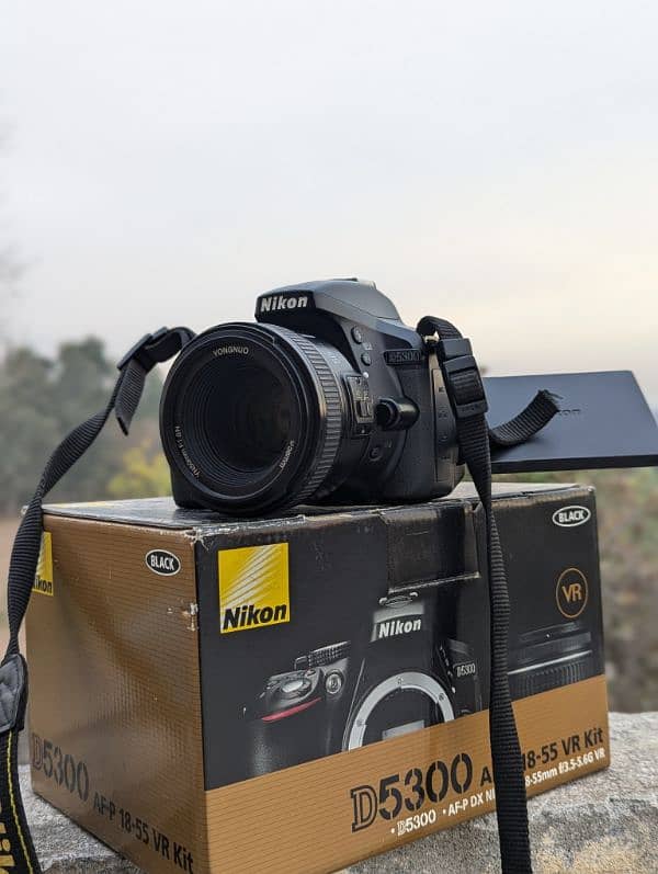 Nikon d5300 With 50mm lens available for sale 0