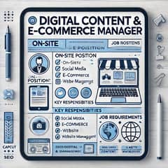 Digital Content & E-commerce Manager