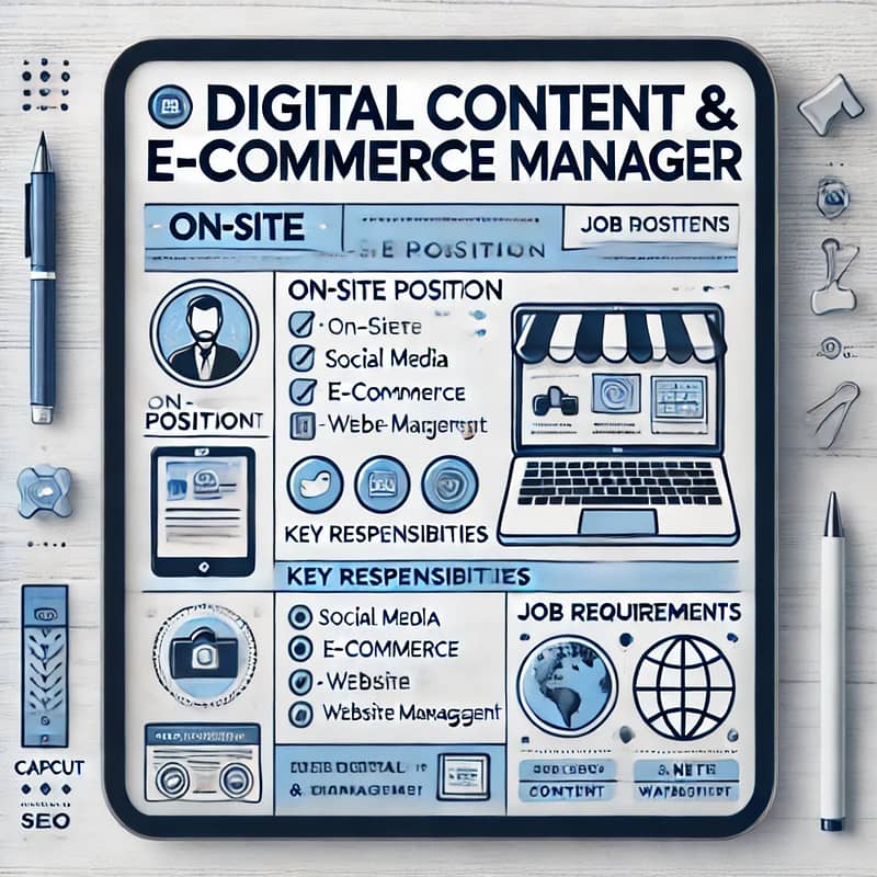 Digital Content & E-commerce Manager 0