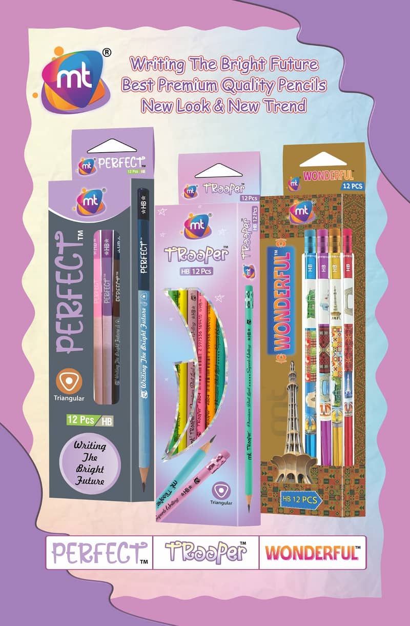 MT Best Premium Quality Pencils/ Pencils / Stationery Items 8