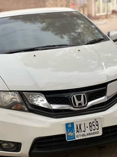 Honda City 2018 model white colour