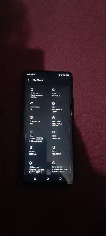 Tecno Spark 20 pro 8+8/256 12