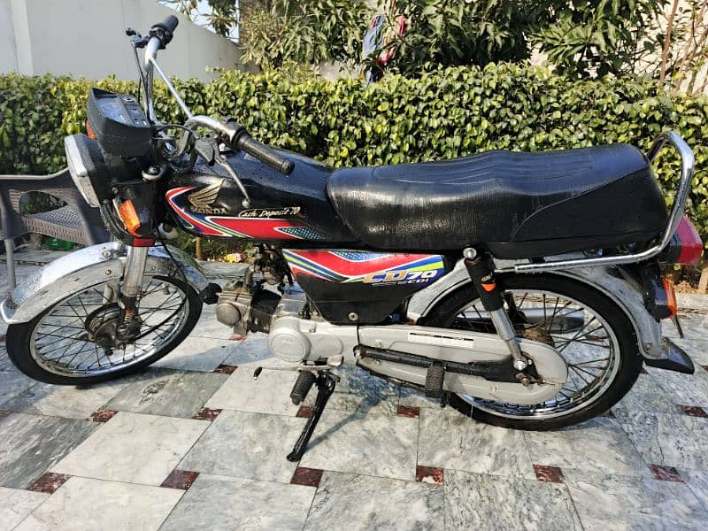 Honda CD 70 2018 model good condition bike 0