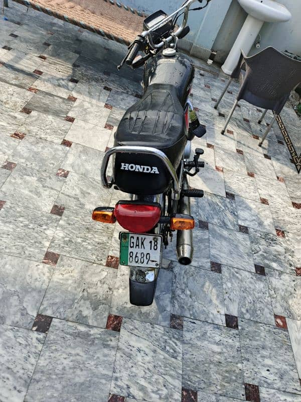 Honda CD 70 2018 model good condition bike 1