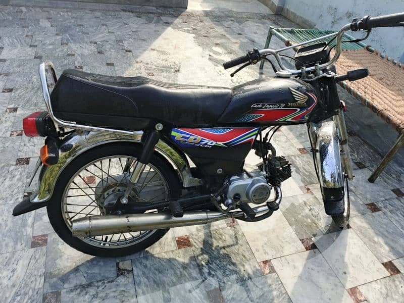 Honda CD 70 2018 model good condition bike 3