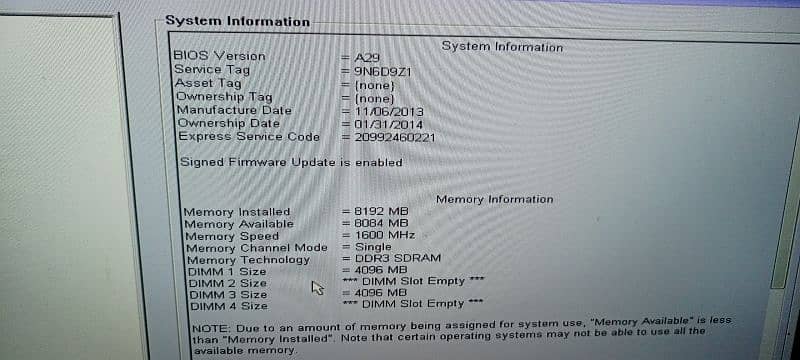 dell Optiplex Tower 790 cpu core i5 3rd Gen 1