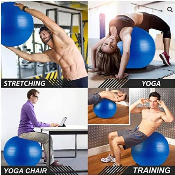 Anti burst Extra-large Gym Ball for Exercise,Yoga & Core Training 2