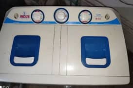 Indus Washing Machine Twin Tub Plastic Body Good 03/06/60/30/690