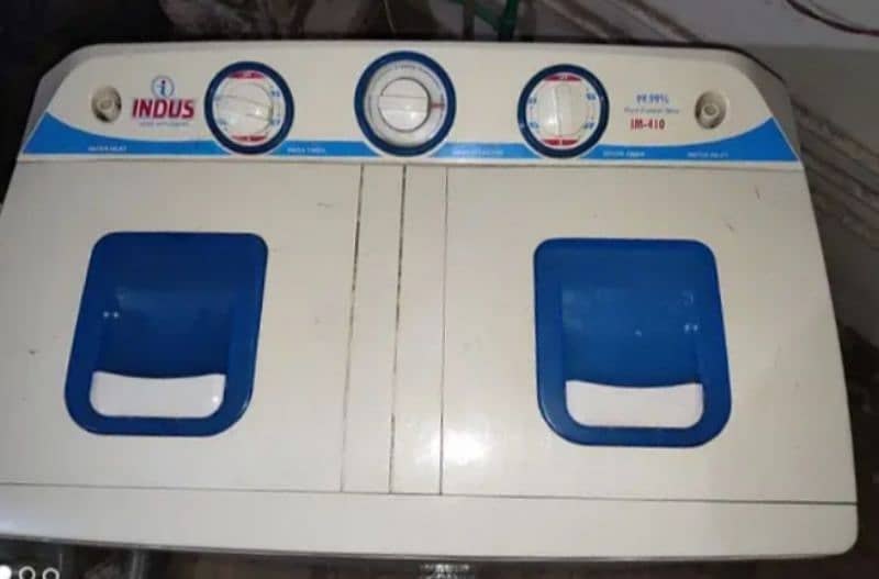 Indus Washing Machine Twin Tub Plastic Body Good 03/06/60/30/690 0