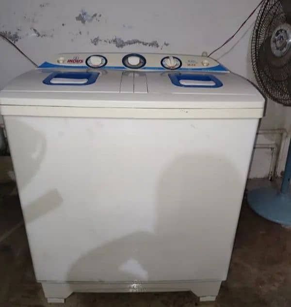 Indus Washing Machine Twin Tub Plastic Body Good 03/06/60/30/690 1