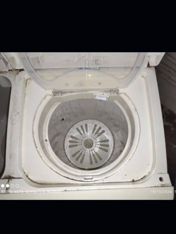 Indus Washing Machine Twin Tub Plastic Body Good 03/06/60/30/690 8