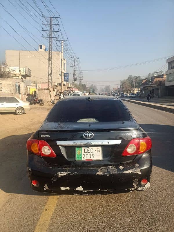 Toyota Corolla XLI 2009 3