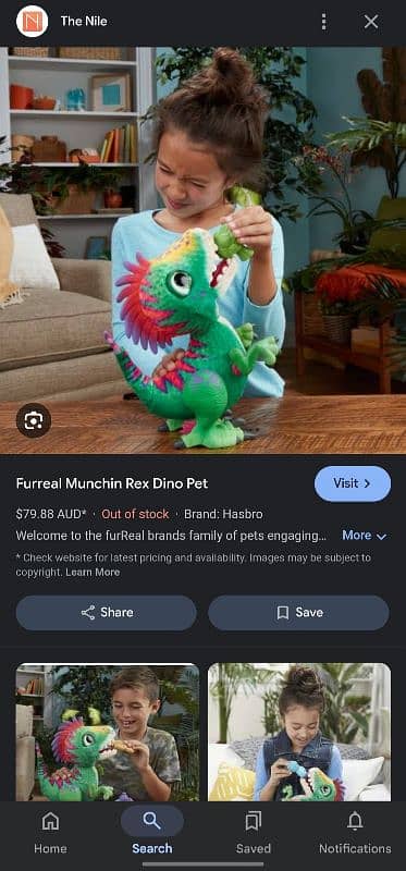 FurReal - Munchin’ Rex Baby Dino Pet 2