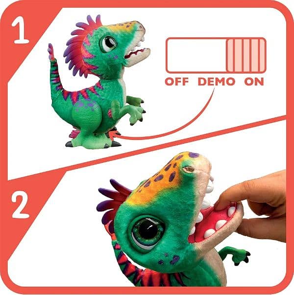 FurReal - Munchin’ Rex Baby Dino Pet 5