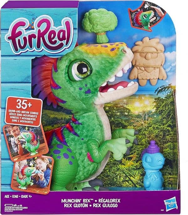 FurReal - Munchin’ Rex Baby Dino Pet 6