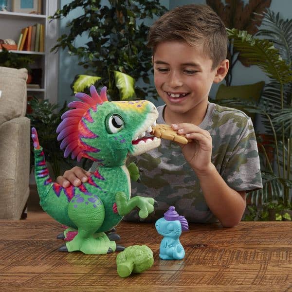 FurReal - Munchin’ Rex Baby Dino Pet 7