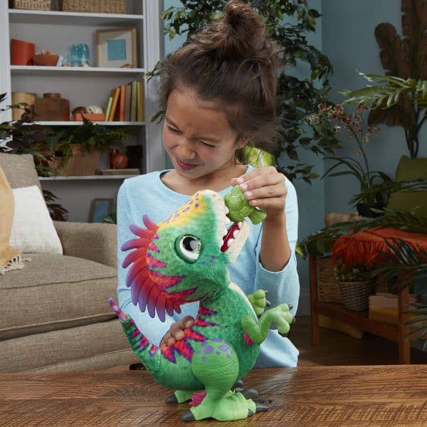 FurReal - Munchin’ Rex Baby Dino Pet 8