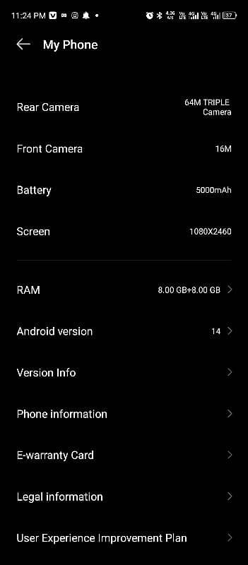 infinix note 30 (16.256) 8