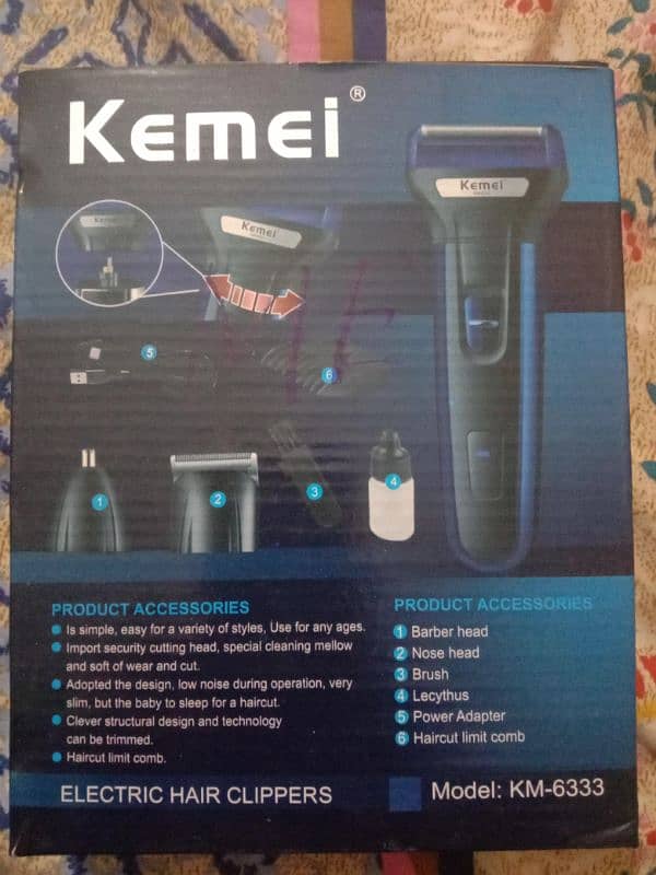 Kemei 3 in 1 trimmer 0