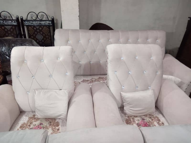 New and second hand sofa set is available. 2