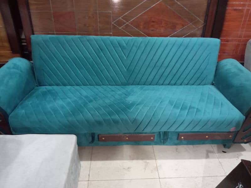 New and second hand sofa set is available. 3