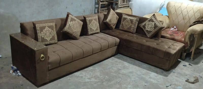 New and second hand sofa set is available. 14