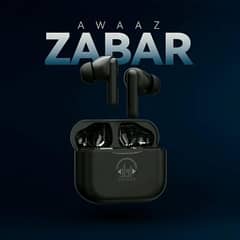 True Wireless Earbuds  Experience pure audio bliss with Awaaz Zabar.