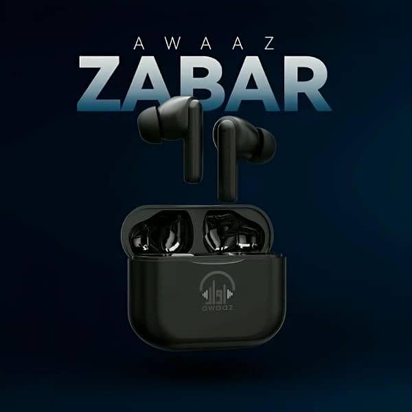 True Wireless Earbuds  Experience pure audio bliss with Awaaz Zabar. 0