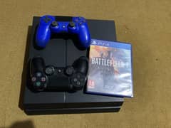 PS4 with 2 controllers