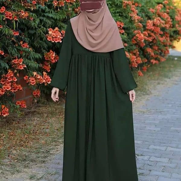 Elegant Georgette full abaya for women 6