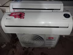 dc inverter ac 1.5 ton dawlance/split ac/ac