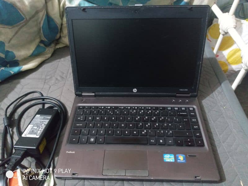 HP CORE I5 3RD GENERATION 4GB RAM 258 GB ROM and original charger 6