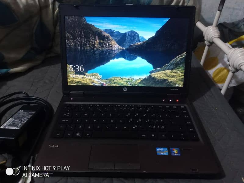 HP CORE I5 3RD GENERATION 4GB RAM 258 GB ROM and original charger 7