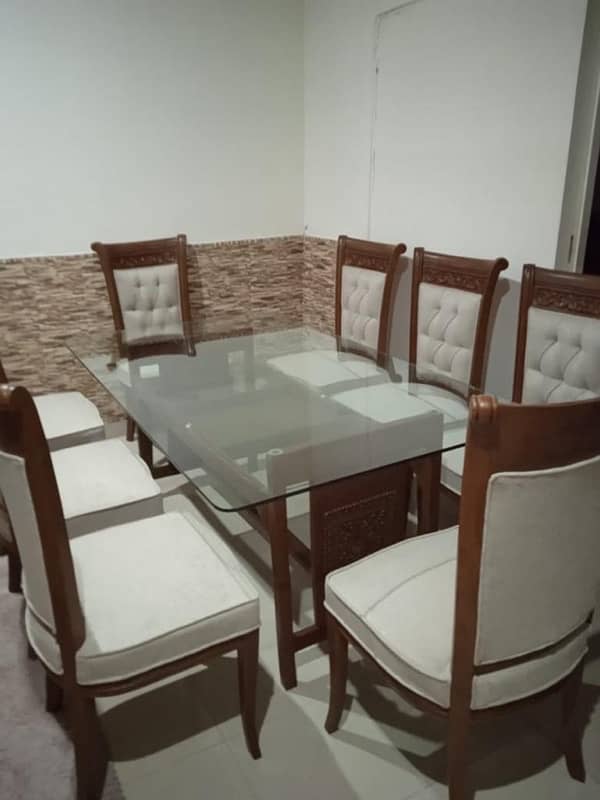 Dining Table with 8 chair 12