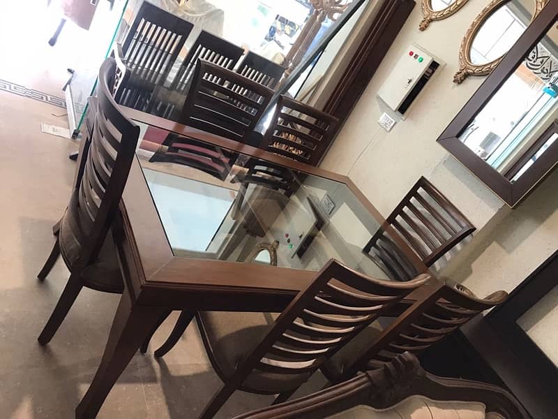 Dining Table with 8 chair 17