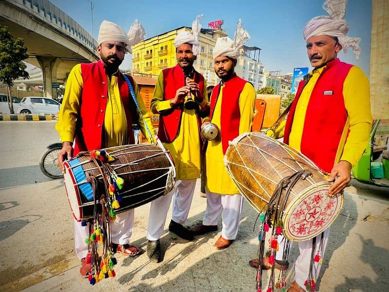 Islamabad dhol party fojiband Rawalpindi Islamabad DHOL party music 1