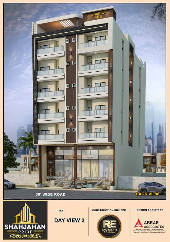 3 Rooms Apartments *Shahjahan Pride* for sale in Falaknaz Dreams most prime location 5