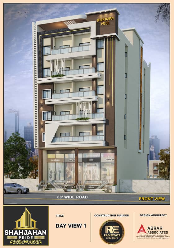 3 Rooms Apartments *Shahjahan Pride* for sale in Falaknaz Dreams most prime location 6