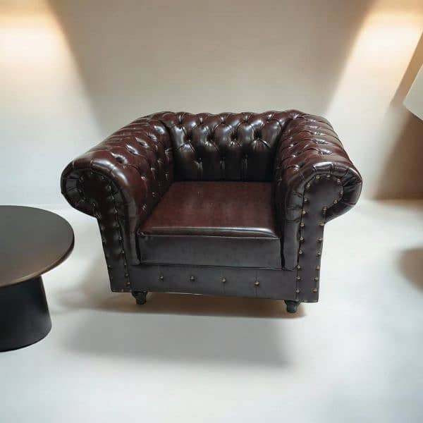 sofa Chesterfield 1 seater 0