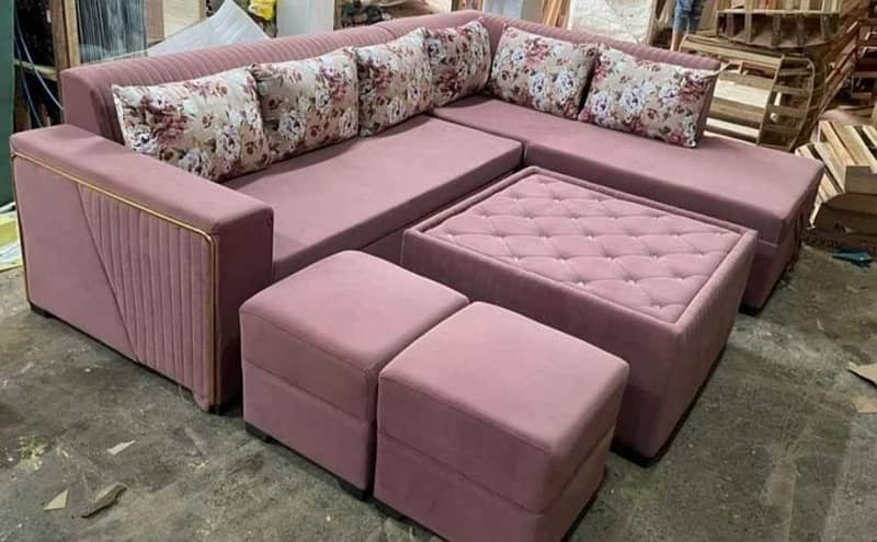 L shape  sofa set /sofa combed available 13