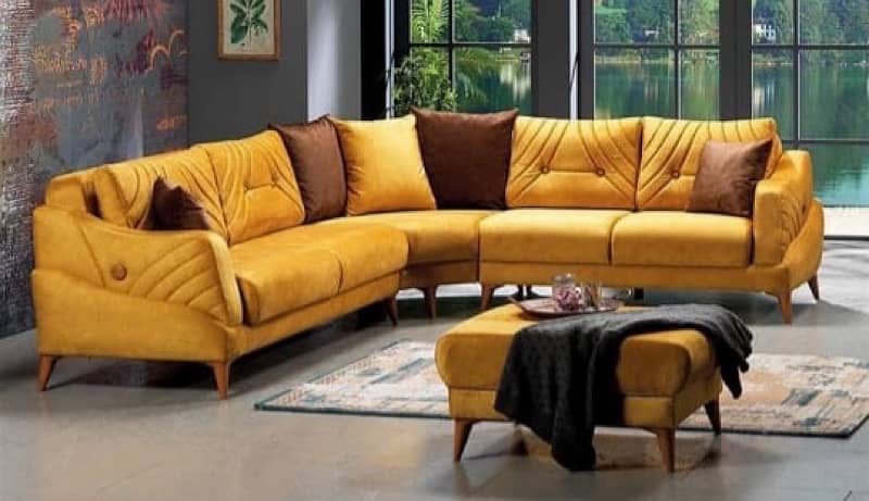 L shape  sofa set /sofa combed available 16