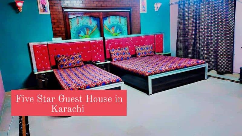 Five star guest house Johar karachi 1