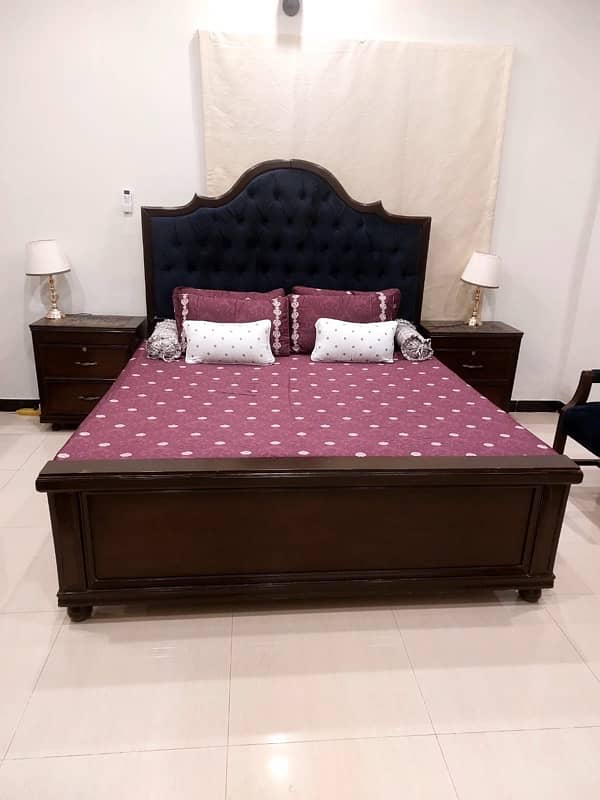 Sheesham King Size Bed Set for Sale 0