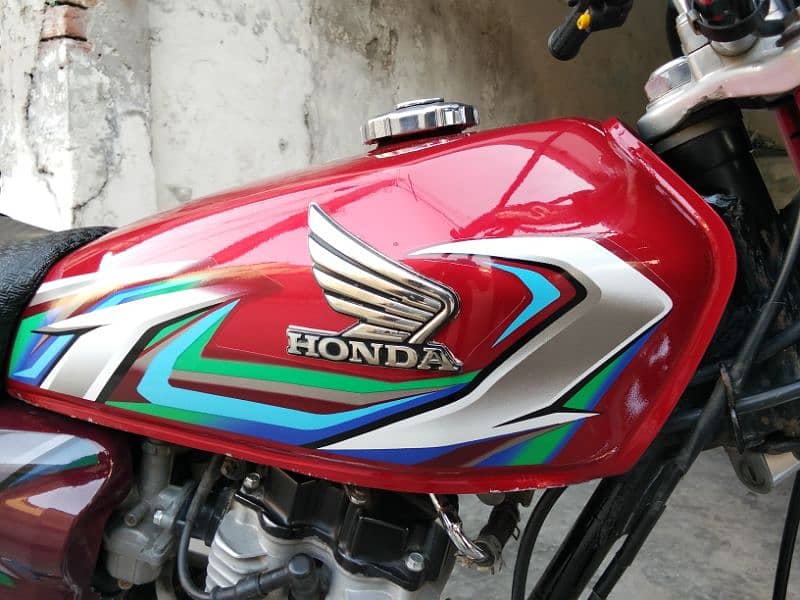 Honda CG22/24 model Punjab register. 0