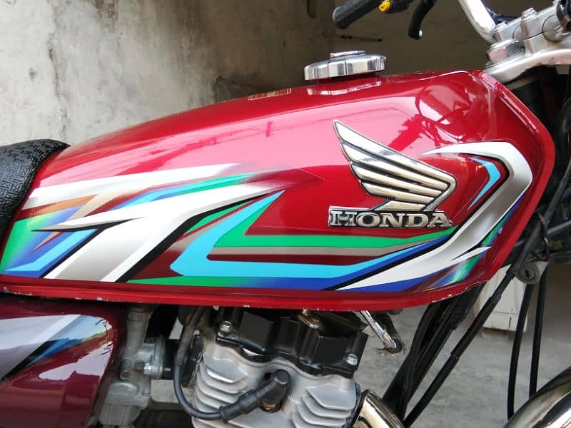 Honda CG22/24 model Punjab register. 1