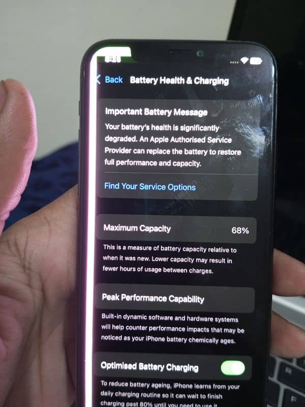 Iphone 11 pro screen line 7