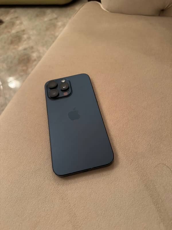 iPhone 15 pro max blue titanium 5