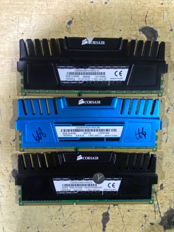 Vengeance 3 Pc 3 (DDr3) Gaming Ram’s Available 0