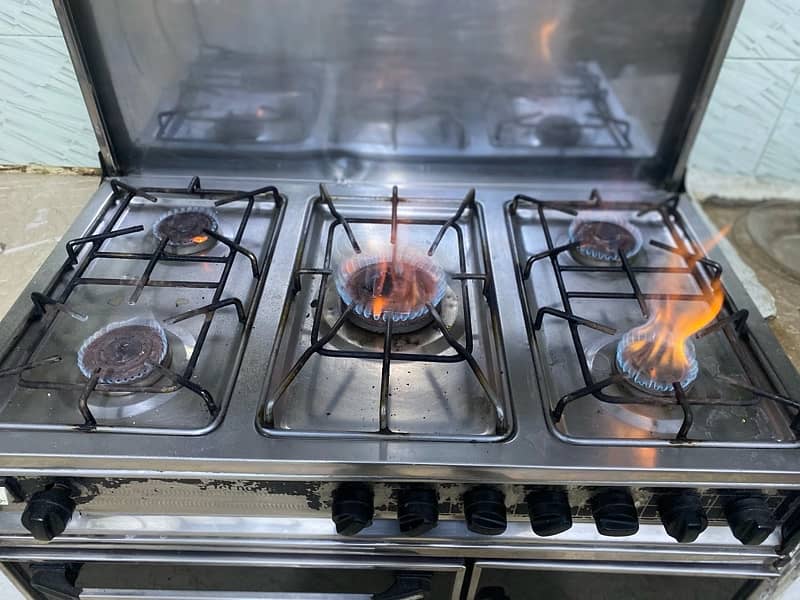 Cooking Range 5 Stoves 0